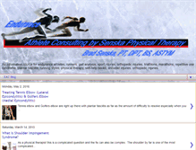 Tablet Screenshot of enduranceathleteconsulting.com